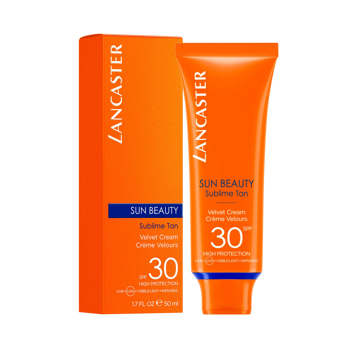 Lancaster Sun Beauty Velvet Touch Cream Radiant Tan SPF 30, 1.7 Ounce