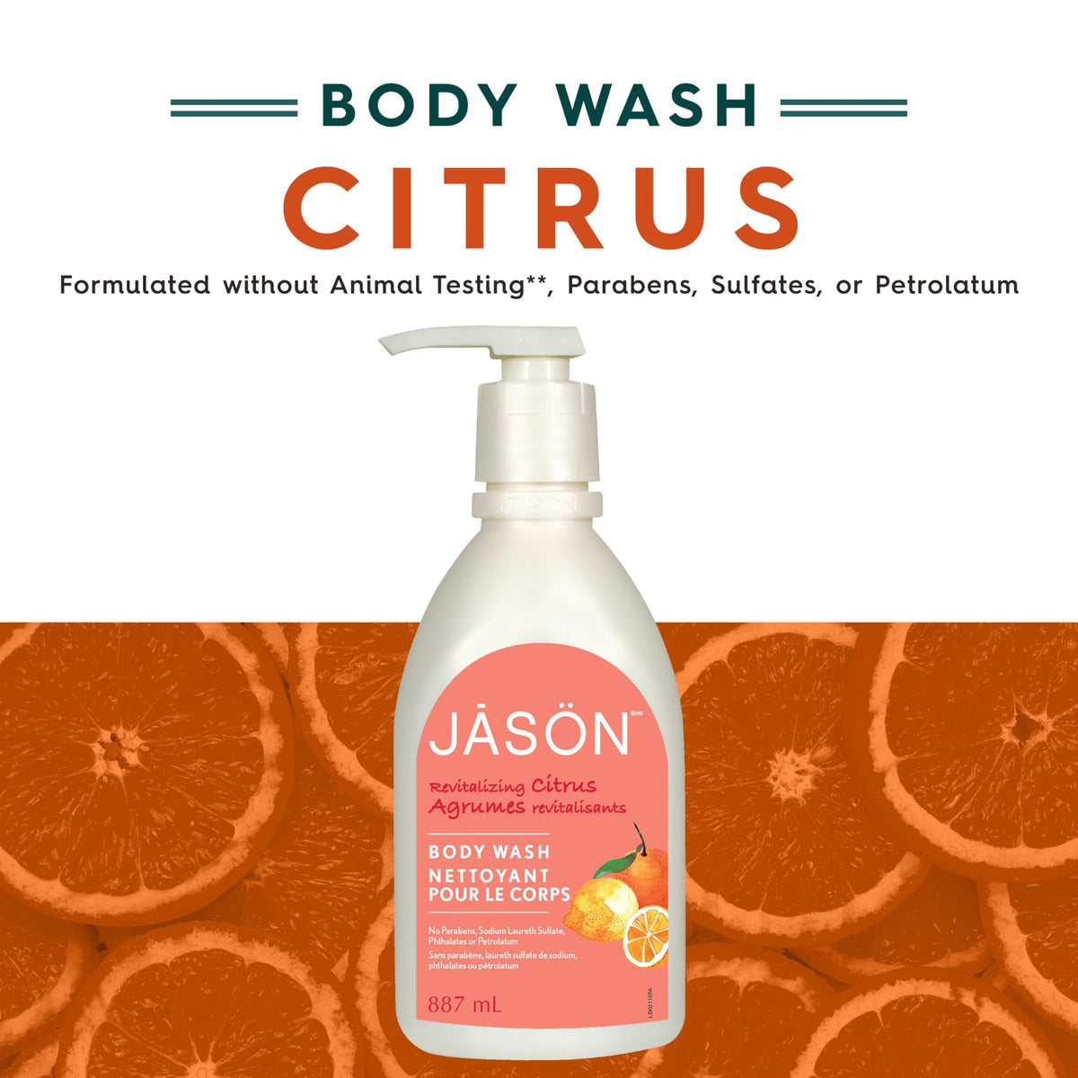 JASON Body Wash, Citrus, 30 Fl Oz Beauty & Personal Care JASON