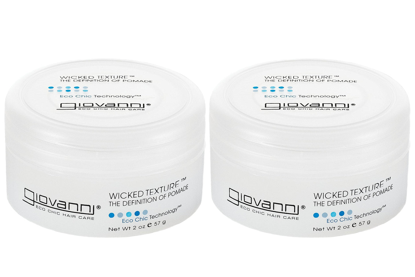 GIOVANNI COSMETICS Eco Chic Wicked Texture - The Definition Of Pomade, 2 Ounce / 60 Milliliter ( PACK OF 2 ) Beauty & Personal Care GIOVANNI
