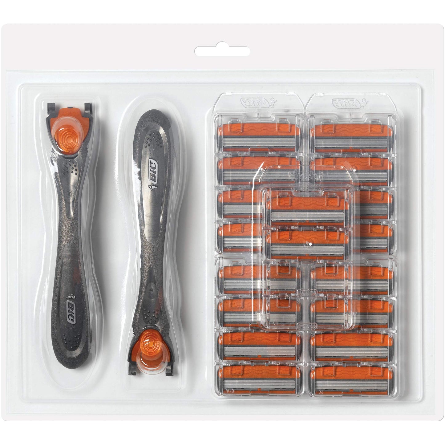 BIC Comfort 3 Hybrid Men's 3-Blade Disposable Razor, 2 Handles And 18 Cartridges Beauty and Personal Care BIC