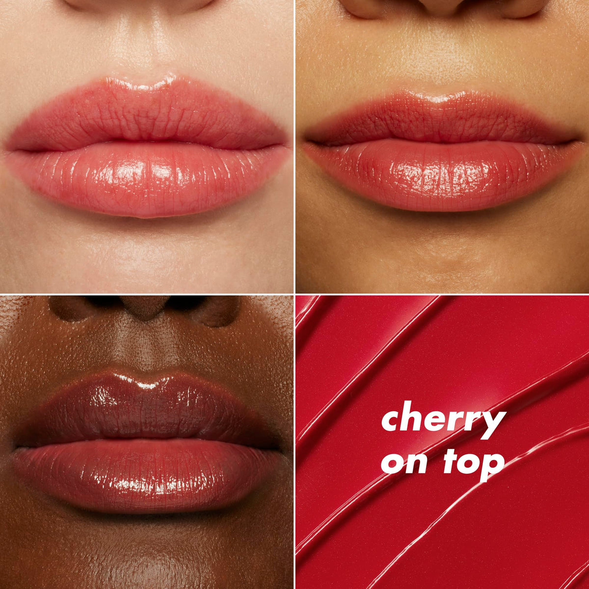 e.l.f. Glow Reviver Slipstick, Tinted Lip Oil Stick, Non-Sticky & Hydrating For A Soft-Shine Finish, Vegan , Cherry on Top Beauty & Personal Care e.l.f.