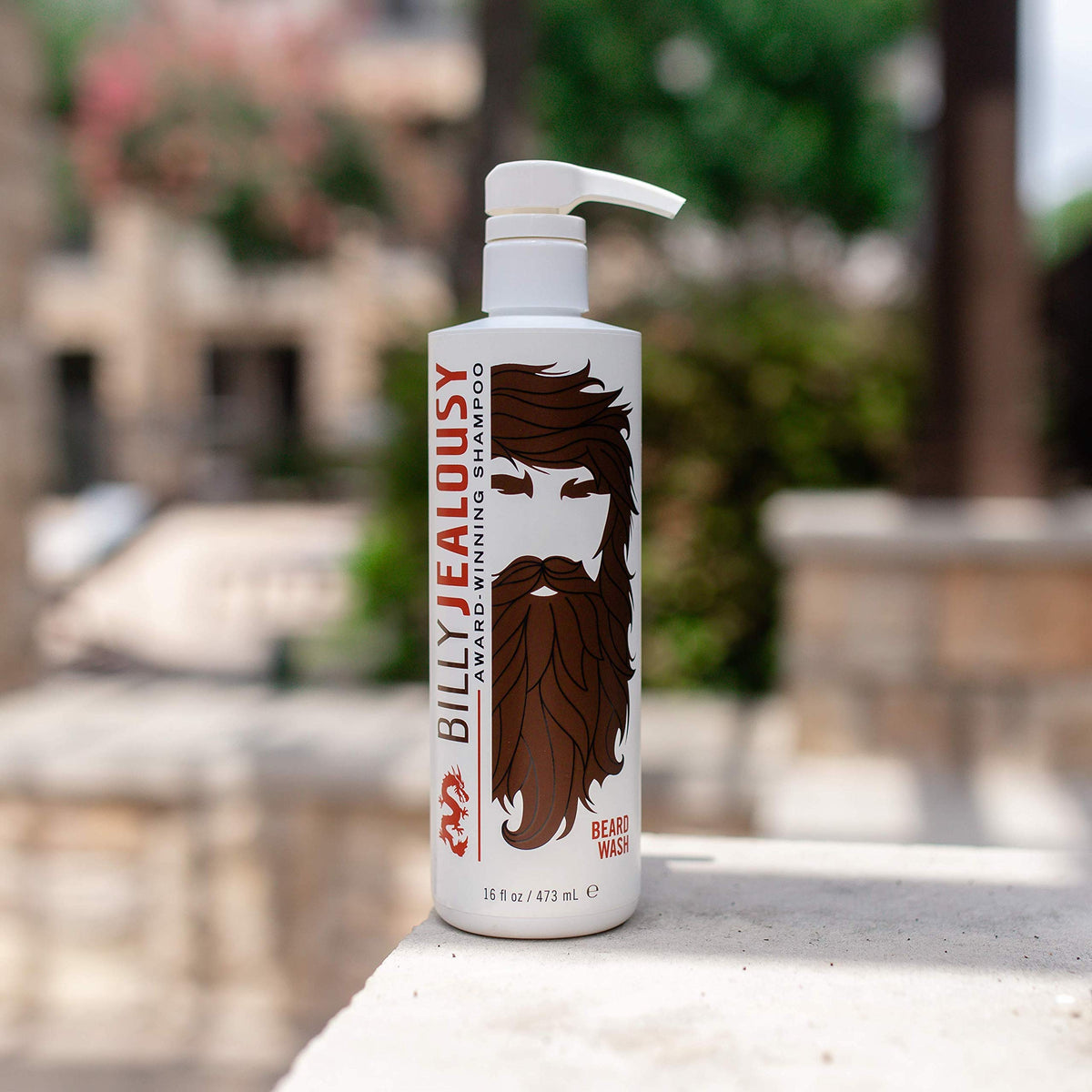 Billy Jealousy Beard Wash for Smooth, Manageable & Frizz-free Facial Hair, Beard Care Enriched with Hydrating Aloe & Strengthening & Conditioning Beauty & Personal Care Billy Jealousy