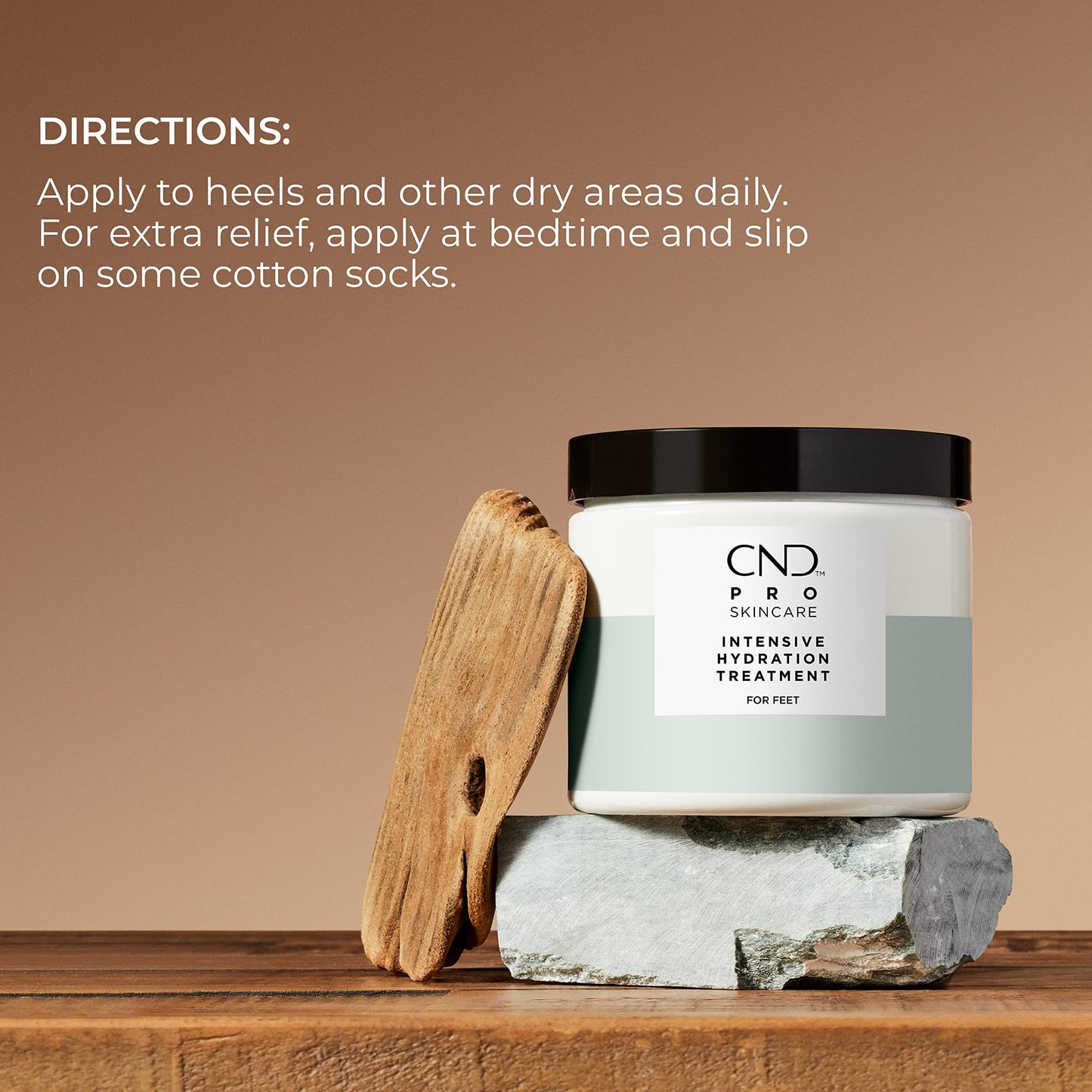 CND Pro Skincare Intensive Hydration Treatment for Feet, Relieves Severely Dry Skin on Soles and Heels, 15 Fl Oz Beauty & Personal Care CND