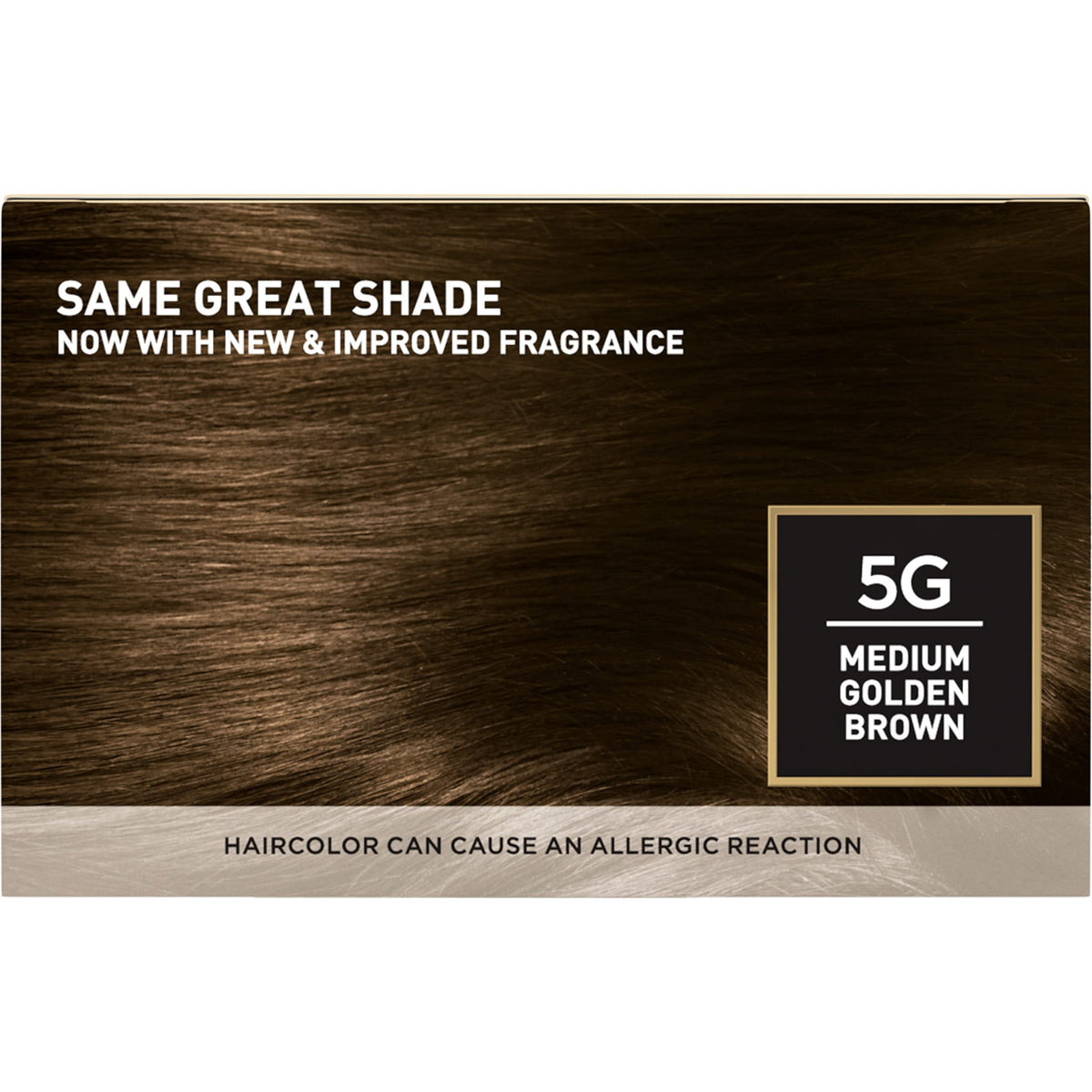L'Oreal Paris Superior Preference Luminous Fade-Defying Permanent Hair Color, Hair Dye For Up to 9 Weeks of Radiance, Medium Golden Brown 5G, 1 Hair