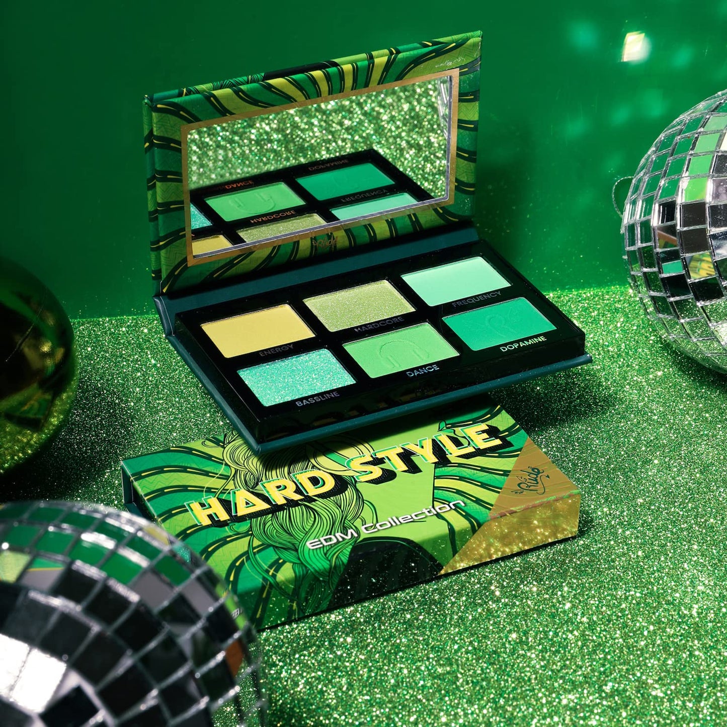 Rude Cosmetics EDM Collection - Hard Style for Women - 0.21 oz Eye Shadow Beauty & Personal Care RUDE