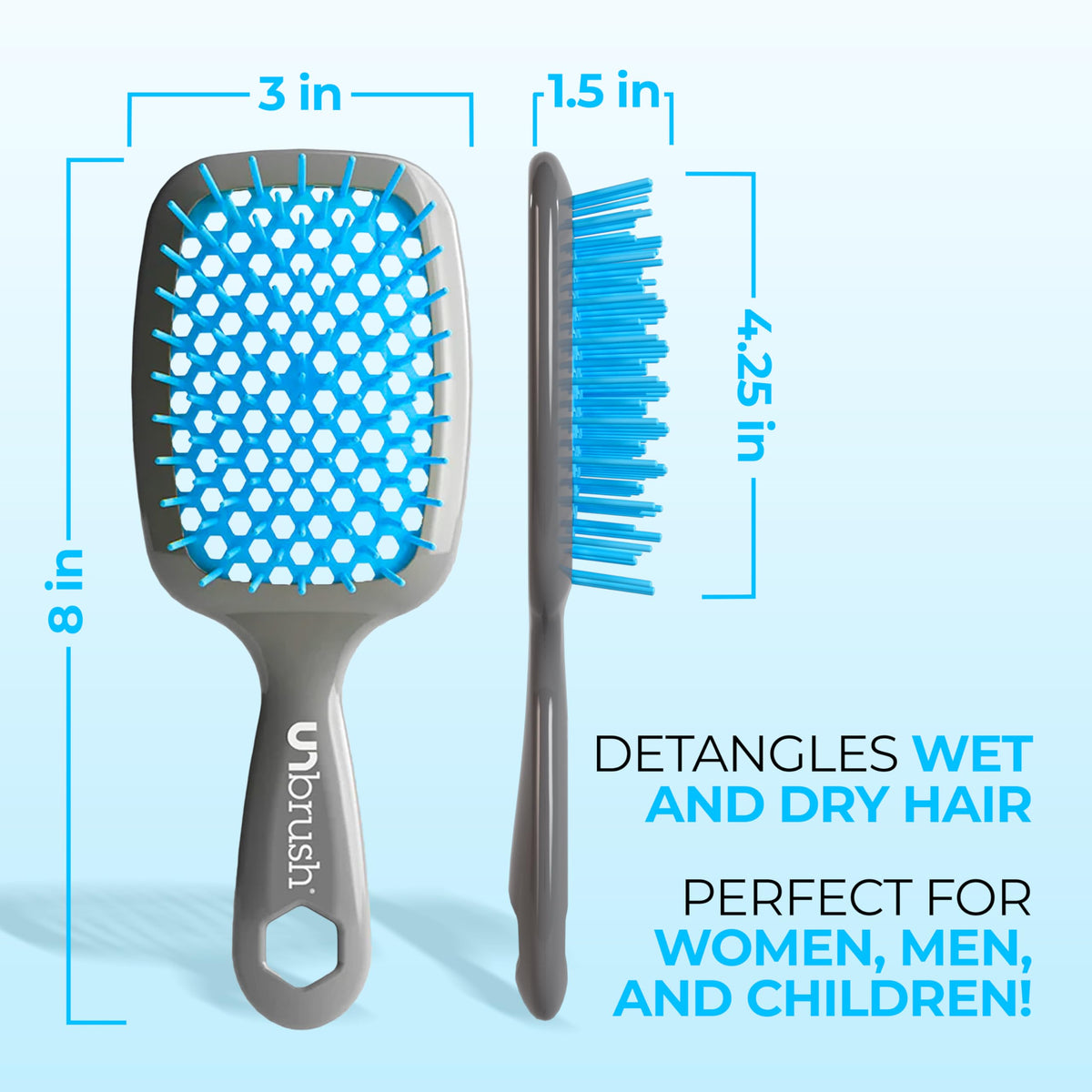 FHI Heat UNbrush Detangling Brush for Wet & Dry Hair