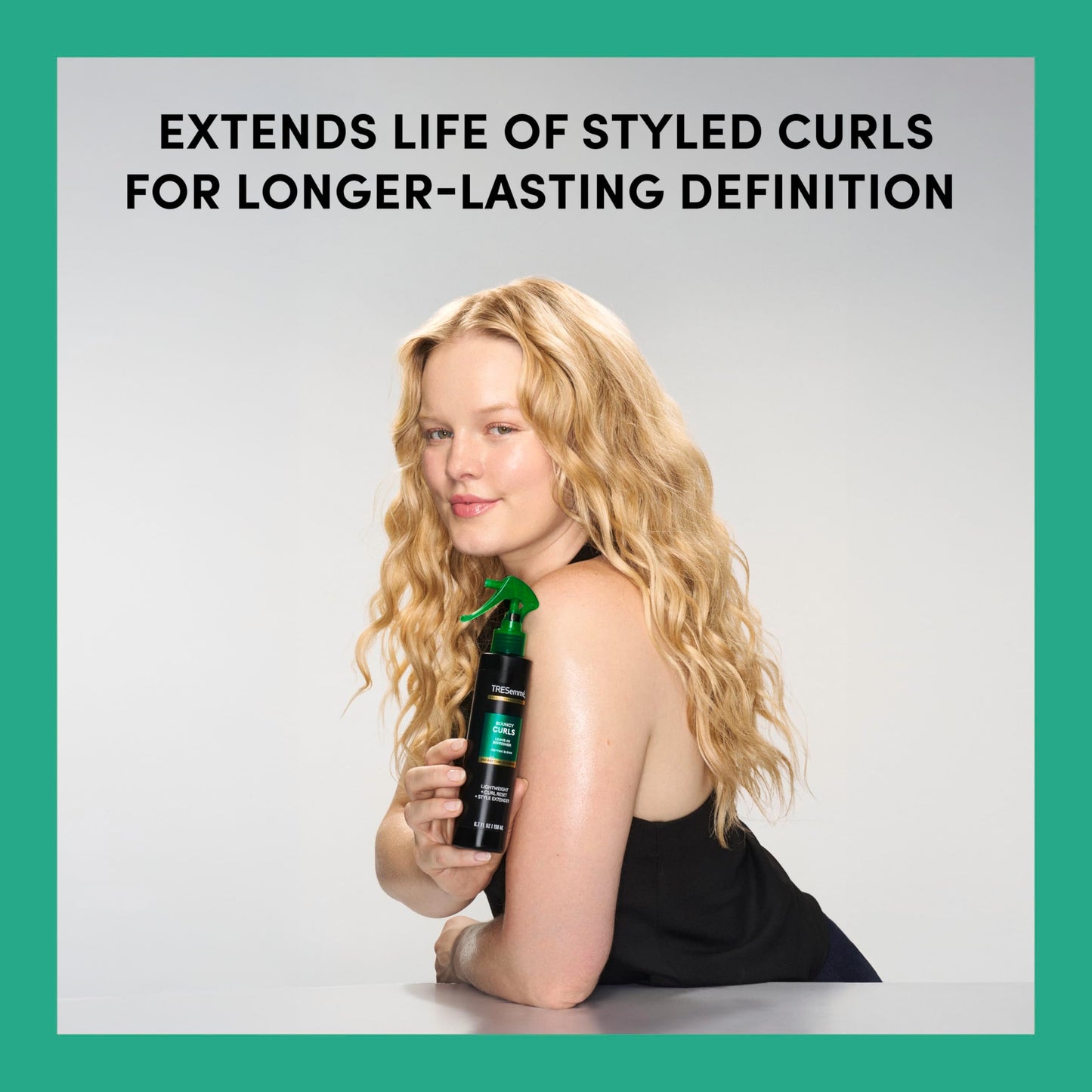 TRESemmé Leave-In Refresher 1 ct Bouncy Curls for a 2nd Day Curl Activation, with Peptide Blend, 6.7 fl oz Beauty & Personal Care TRESemmé