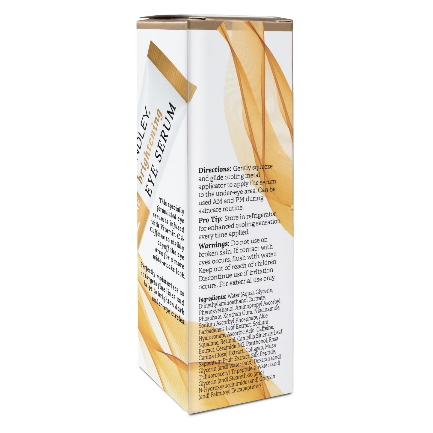 Findley Eye Serum with Vitamin C and Caffeine | Unique Stainless Steel Roller Ball Applicator | Under Eye Treatment for Puffiness & Dark Circles | Beauty & Personal Care Findley