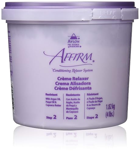 Avlon Affirm Conditioning Relaxer 4 Single Applications + Normalizing Shampoo 950ml Combo Set Sale! Beauty & Personal Care KeraCare