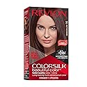 Revlon Colorsilk Beautiful Color Permanent Hair Color, Long-Lasting High-Definition Color, Shine & Silky Softness with 100% Gray Coverage, Ammonia Beauty & Personal Care REVLON