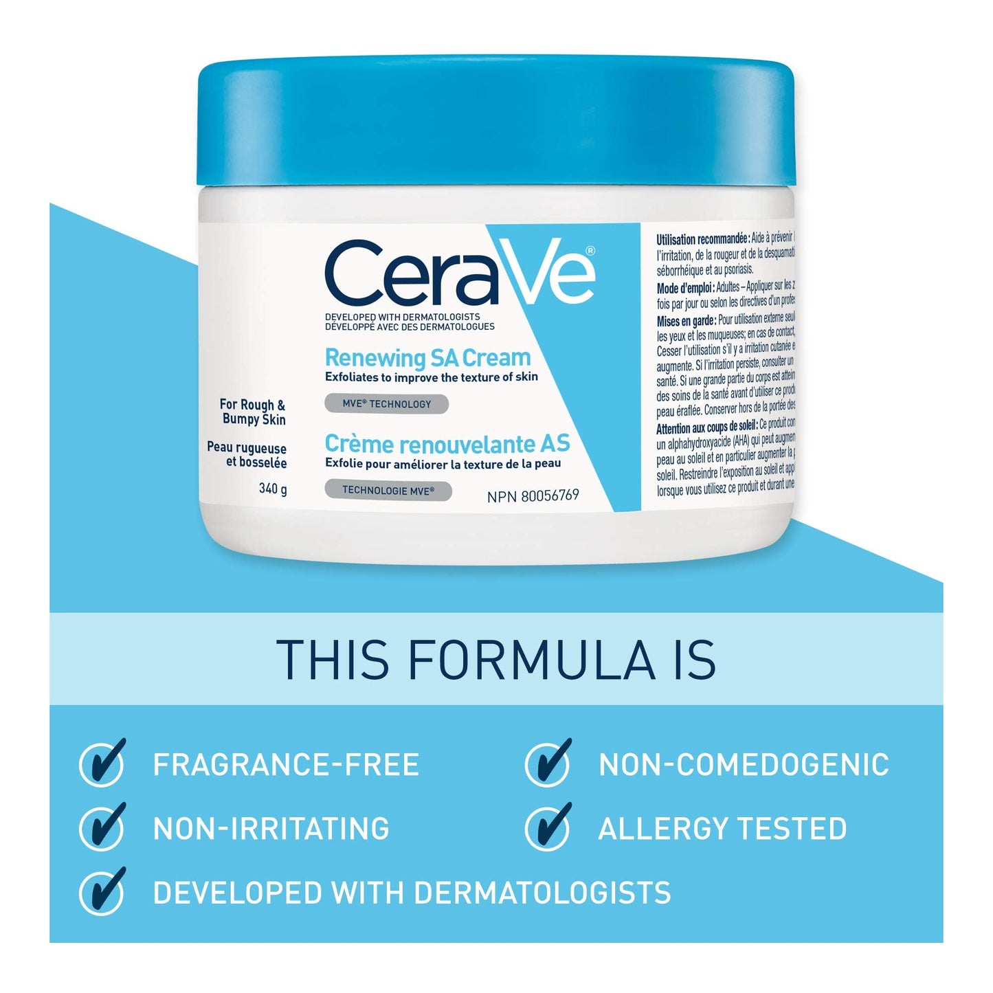 CeraVe SA Cream for Rough & Bumpy Skin 12 Ounce Beauty & Personal Care CeraVe