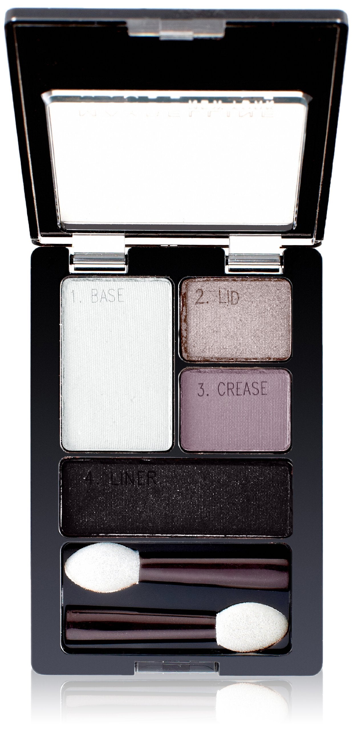 Maybelline Expert Wear Eyeshadow Quads, Charcoal Smokes, 0.17 oz. Beauty & Personal Care MAYBELLINE
