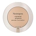 Neutrogena Mineral Sheers Compact Powder Foundation, Lightweight & Oil-Free Mineral Foundation, Fragrance-Free, Honey Beige 70, .34 oz Beauty & Personal Care Neutrogena