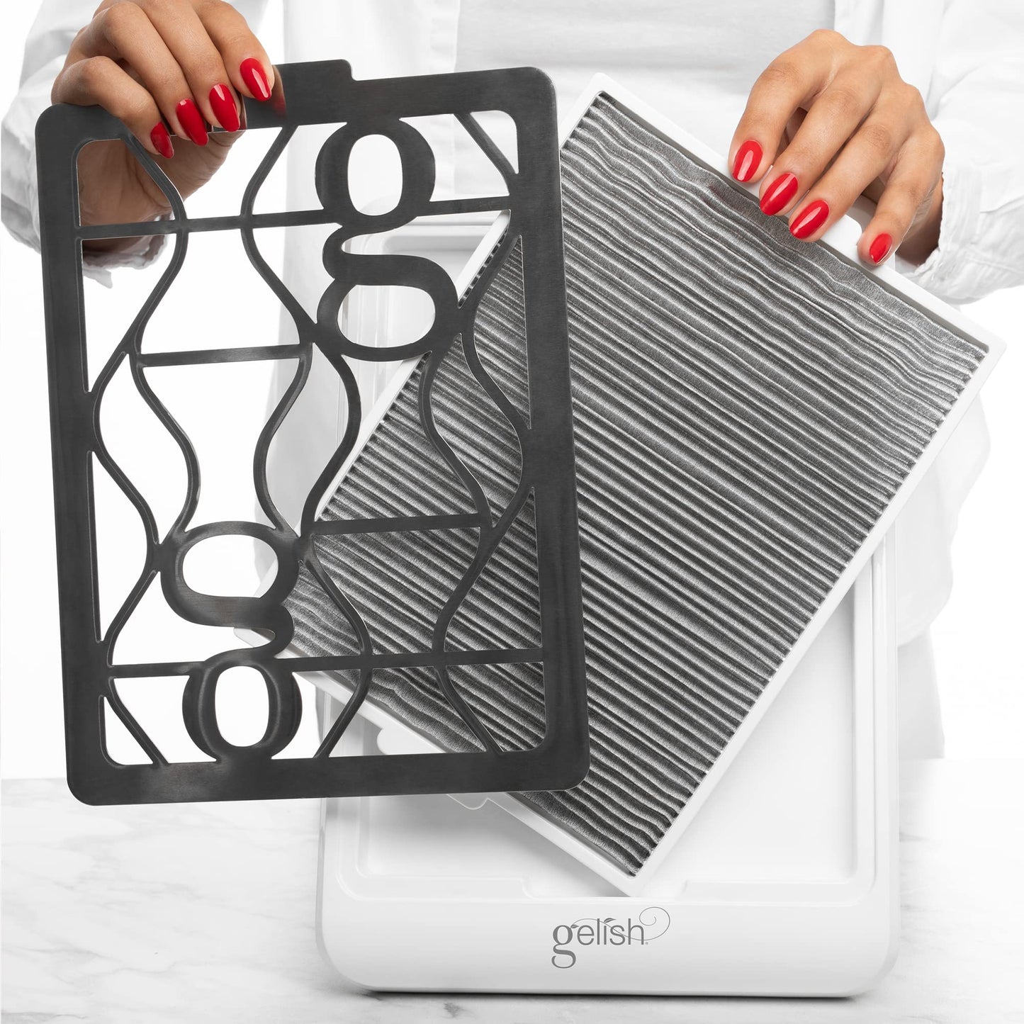 Gelish Vortex Dust Collector - Nail Dust Collector, Nail Tech Essential, Portable, Powerful, Efficient, and Rechargeable System for Salon & Home Use. Beauty & Personal Care Gelish
