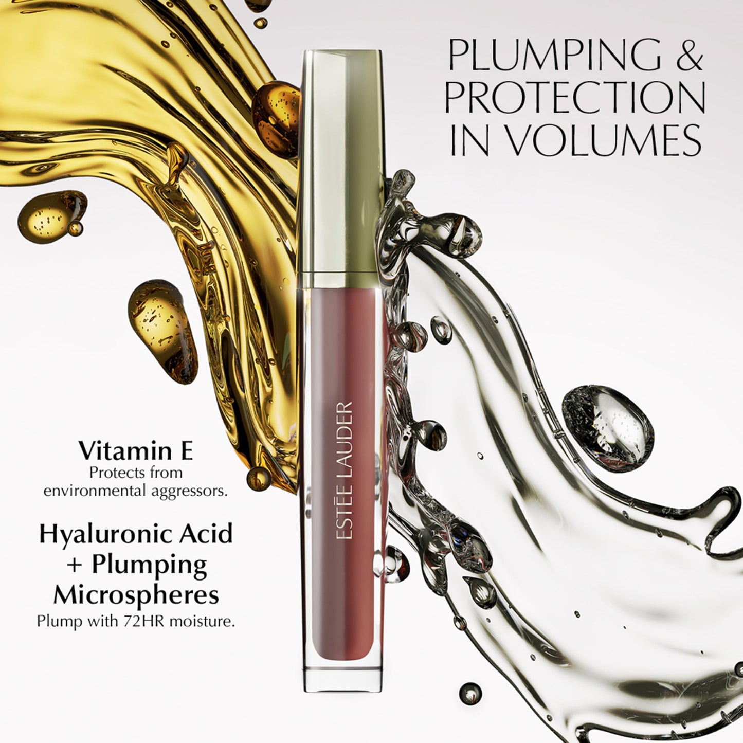 Estée Lauder Glossy Pout Lip Oil | Plumping & Moisturizing with a Sheer Tint | Includes Hyaluronic Acid + Vitamin E, 04 Maple Syrup Beauty & Personal Care Estée Lauder