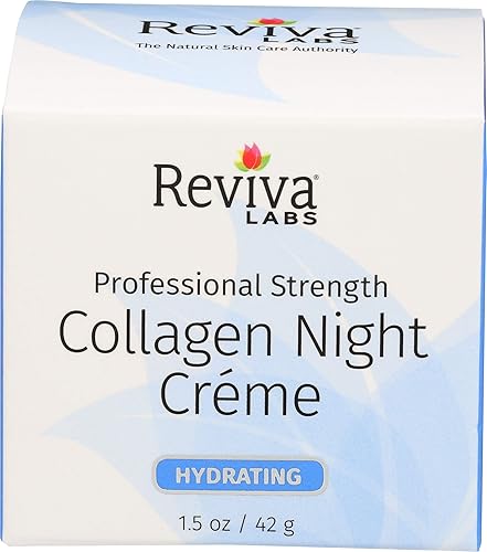 Reviva Labs: Collagen Night Cream, 1.5 oz Beauty & Personal Care Reviva Labs