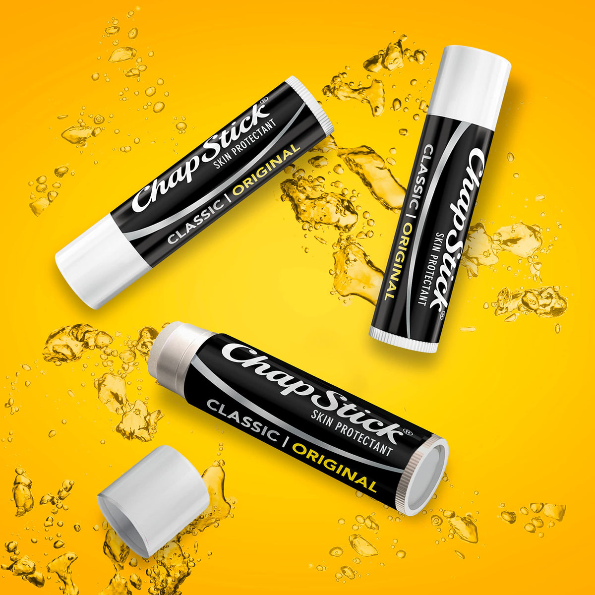 ChapStick Classic Original Lip Balm Tubes, Lip Care - 0.15 Oz (Pack of 3) Beauty & Personal Care ChapStick
