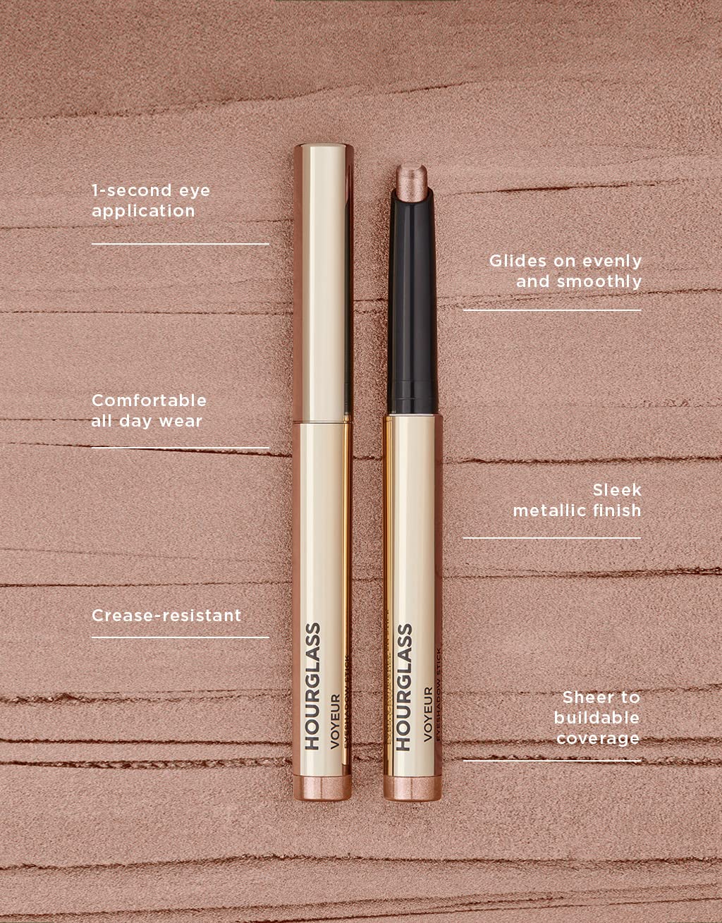 Hourglass Voyeur Eyeshadow Stick-Phoenix (Warm Copper) Beauty & Personal Care HOURGLASS