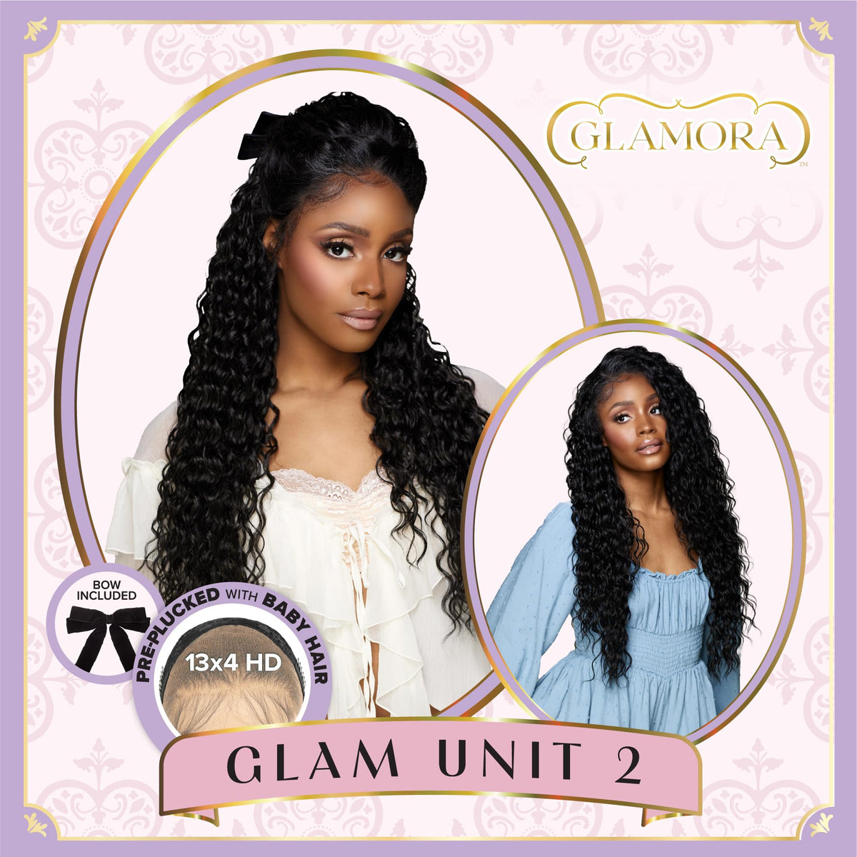 Sensationnel Glamora Lace Front Wig-Glam Unit 2, BALAYAGEGOLD