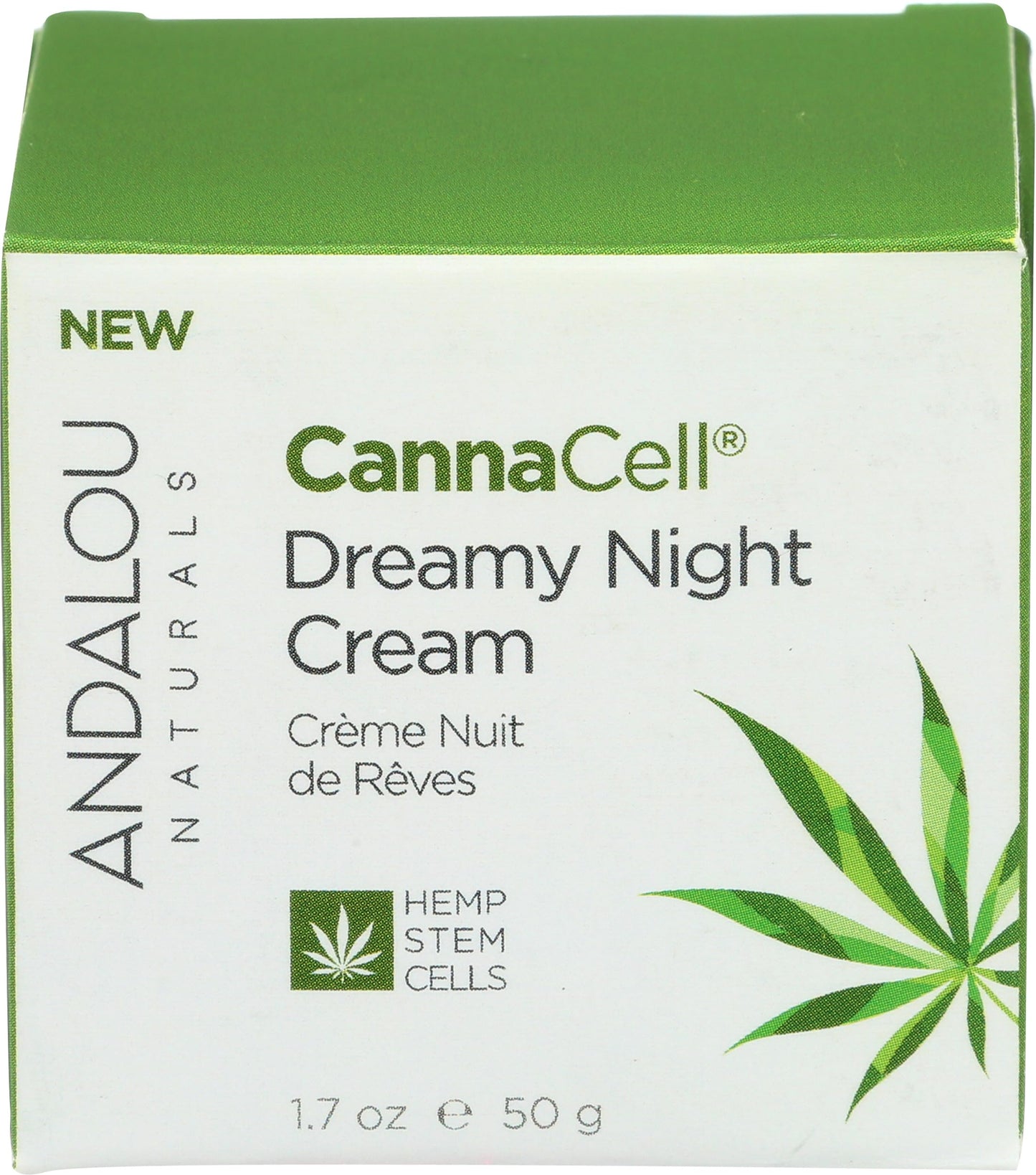 Andalou Naturals CannaCell Dreamy Night Cream, 1.7 Ounces Beauty & Personal Care Andalou Naturals