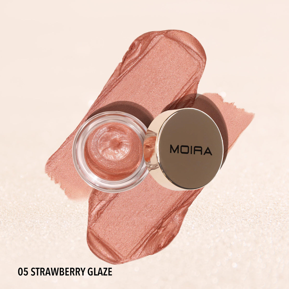Everlust Shimmer Cream Shadow (005, Strawberry Glaze)