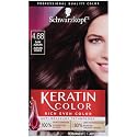 Schwarzkopf Keratin Color Permanent Hair Color Cream, 4.68 Dark Auburn, 1 Kit Beauty & Personal Care Schwarzkopf