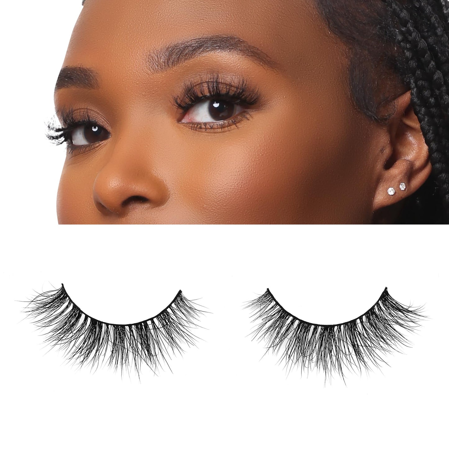 Laflare 3D NY Mink Eyelashes, 100% Real Mink Hair Lashes, Luxury Makeup, Natural, Light, Trendy, Variety, Reusable, Multi layered Real Mink Hair… Beauty & Personal Care Laflare