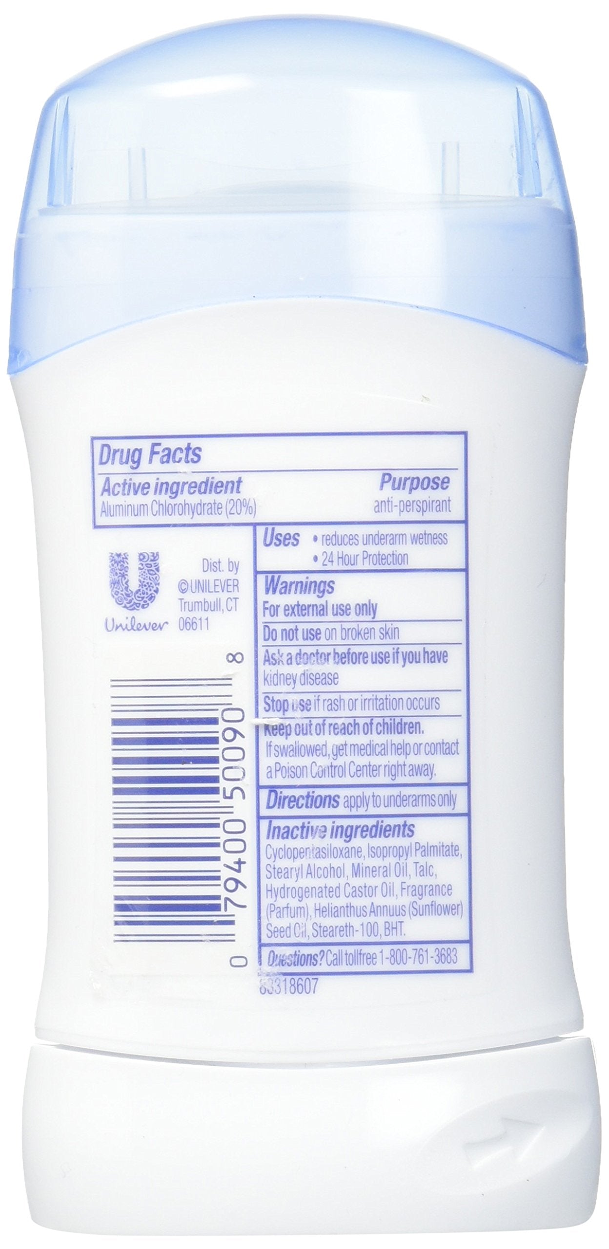 Dove Anti-Perspirant Deodorant Invisible Solid Fresh 1.60 oz (Pack of 5) Beauty and Personal Care Dove