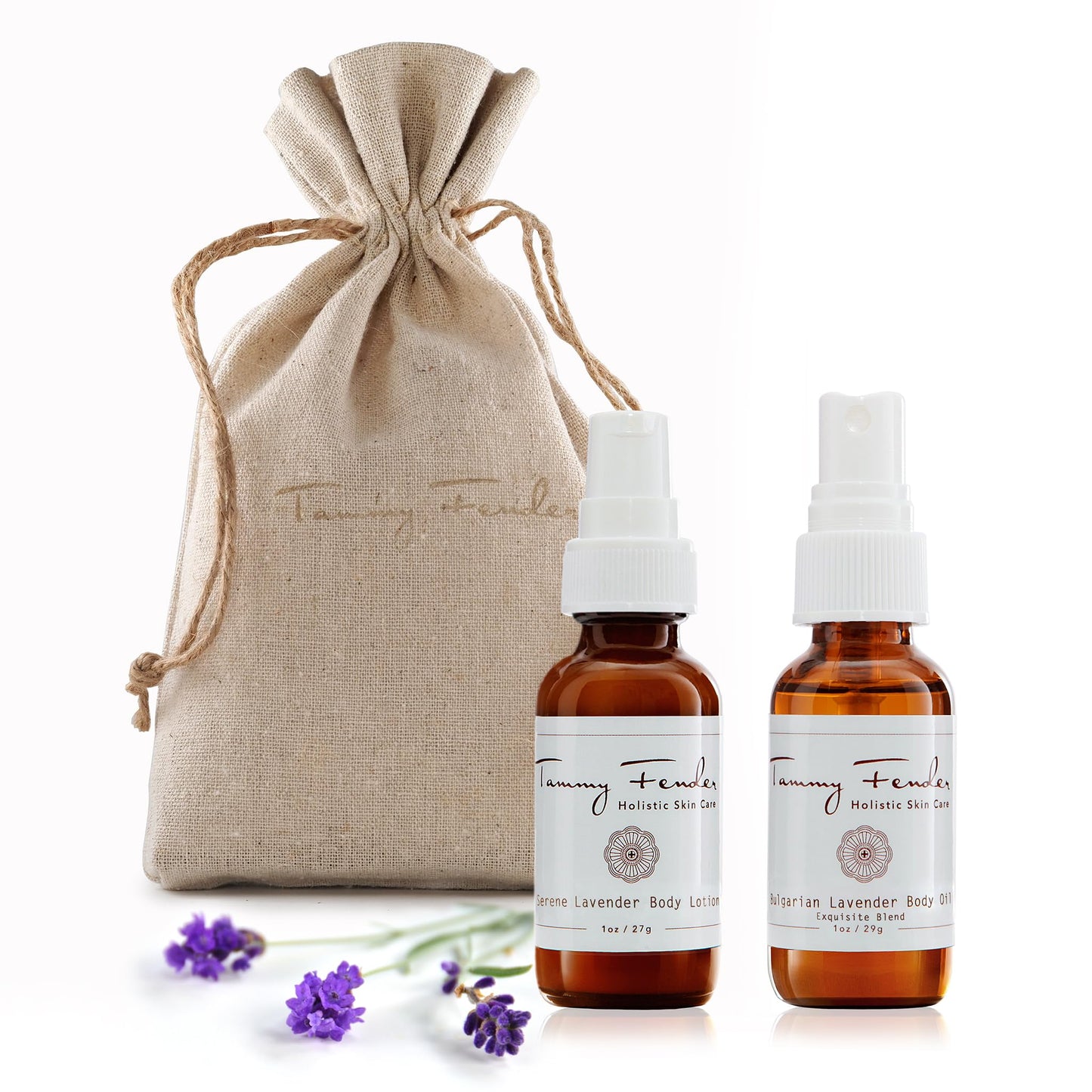 TAMMY FENDER - Sweetest Dreams Gift Set - Natural, Organic, Cruelty Free, Non-Toxic Skincare - Nourish Skin Overnight - Bulgarian Lavender Body Oil + Beauty and Personal Care TAMMY FENDER