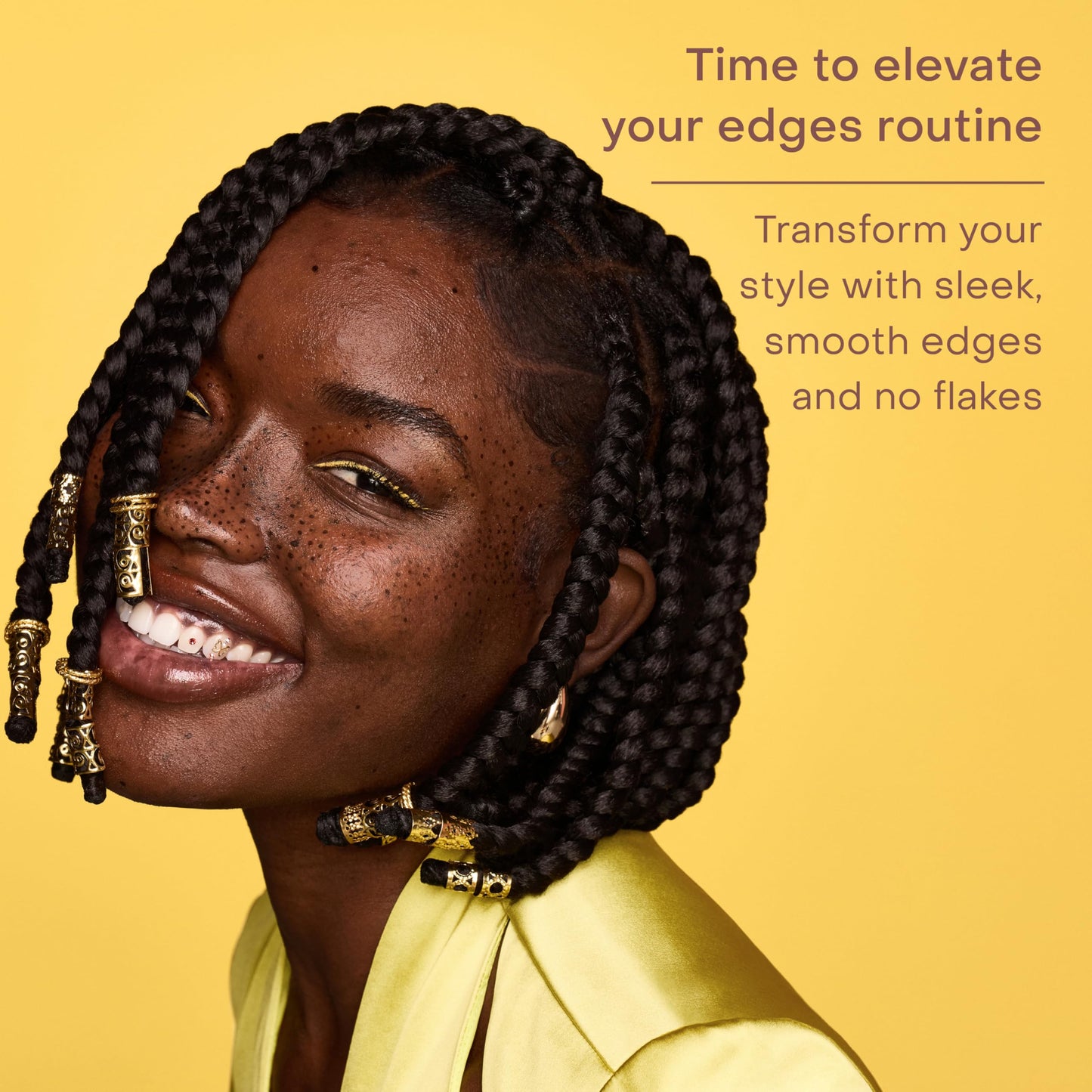 SheaMoisture Edge Control Strong Hold Gel+Flaxseed Jamaican Black Castor Oil Keeps Edges in Place,No Flakes,Infused With Hydrolyzed Corn Beauty & Personal Care Shea Moisture