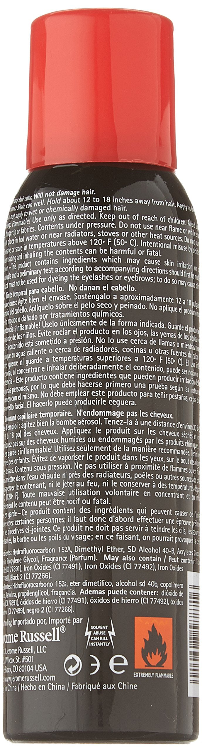 JEROME RUSSELL Hair Color Thickener - Black Beauty & Personal Care Jerome Russell