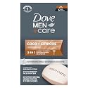 DOVE MEN + CARE Hidratante Coco + Cítricos Hand & Body Face + Shave Bar 6 Count for Hydrated Skin 3.75 oz Beauty & Personal Care DOVE MEN + CARE