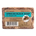 By Natures 100% Natural African Black Soap With Argan Oil 3.5 Oz (Pack of 1) Beauty & Personal Care By Natures