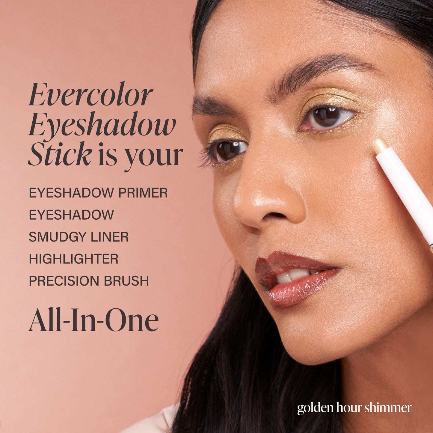 Mally Beauty Evercolor Eyeshadow Stick - Iced Plum Shimmer - Waterproof and Crease-Proof Formula - Easy-to-Apply Buildable Color - Cream Shadow Stick Beauty & Personal Care Mally Beauty