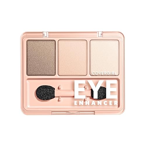 COVERGIRL - Eye Enhancers 3-Kit Eyeshadow, silky, sheer formula, double ended applicator, 100% Cruelty-free Beauty & Personal Care COVERGIRL