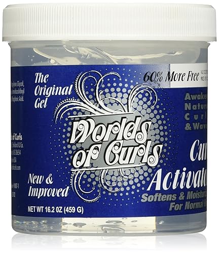 Worlds Of Curls, Curl Activator Regular Gel, 16.2 Ounce Beauty & Personal Care Worlds Of Curls