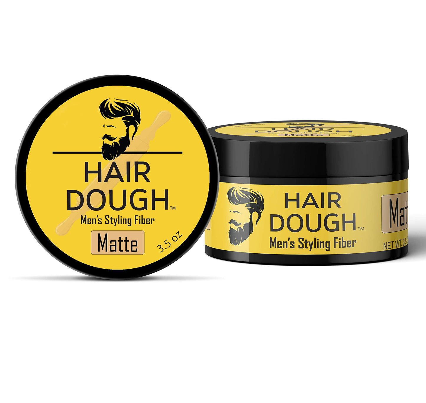 Hair Dough Styling Clay For Men, Matte Finish Molding Hair Wax Paste Quiff, Strong Hold Without The Shine Beauty and Personal Care Hair Dough