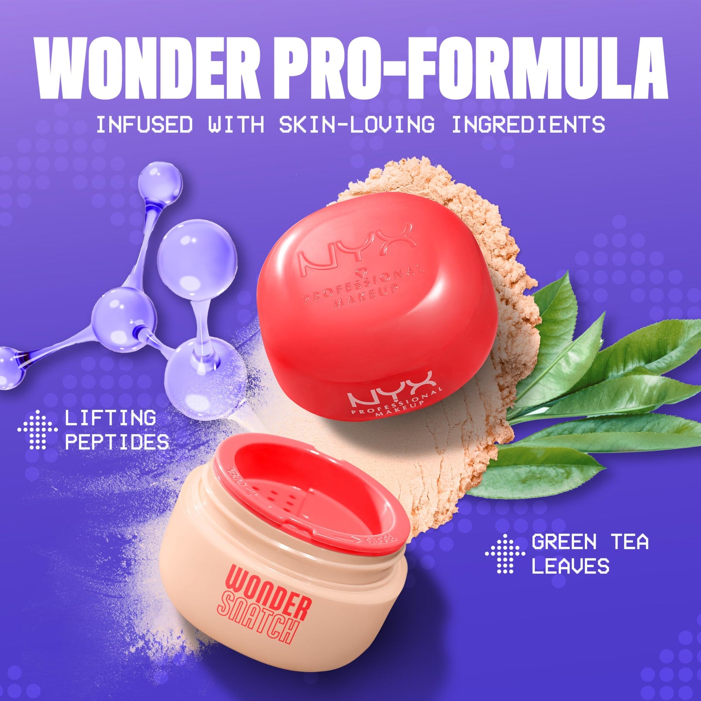 NYX PROFESSIONAL MAKEUP Wonder Snatch Setting Powder, Lifting Loose Powder With Up To 16HR Wear - Sugar Serve (Translucent Light) Beauty & Personal Care NYX PROFESSIONAL MAKEUP