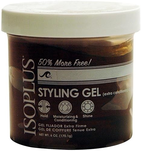 Isoplus Extra Conditioning Dark Hold Styling Gel, 6 Oz Beauty & Personal Care Isoplus