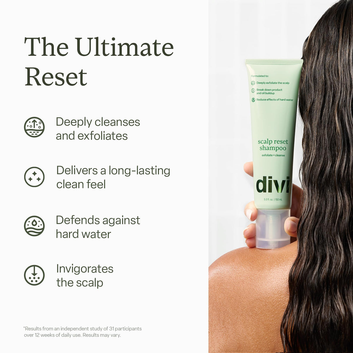 divi Scalp Reset Shampoo | Weekly Clarifying Treatment | 5 oz