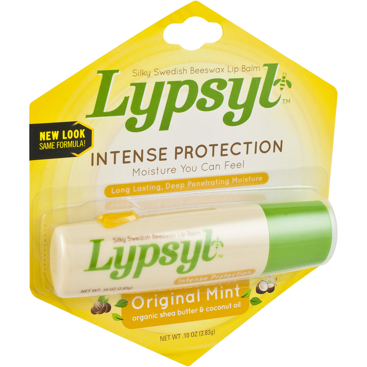Lypsyl Intense Protection Original Mint, Lip Balm 0.10 oz (3-Pack) Beauty and Personal Care Lypsyl