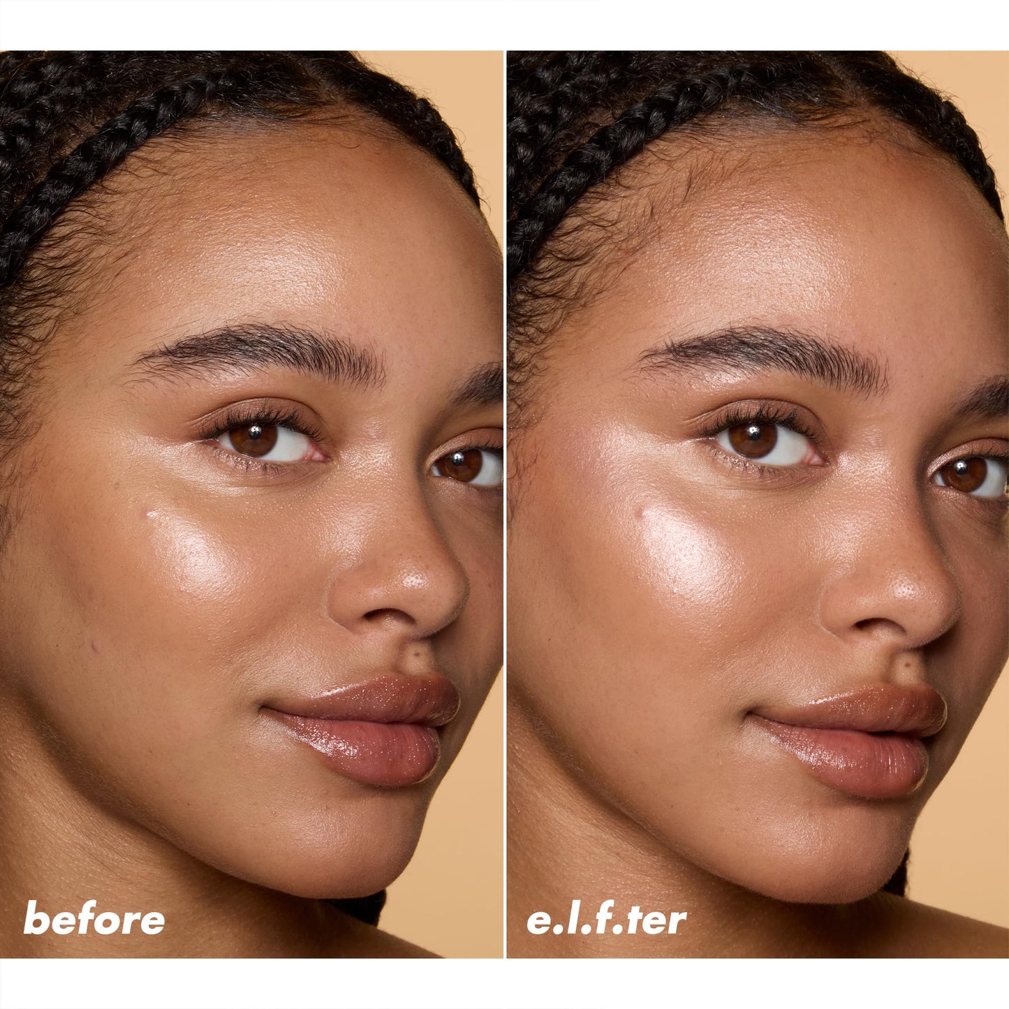 e.l.f. Halo Glow Silky Powder Highlighter, Long-Lasting Luminous Face Finish, Cake-Resistant With Micro-Shimmer, Vegan , Blush Money Beauty & Personal Care e.l.f.