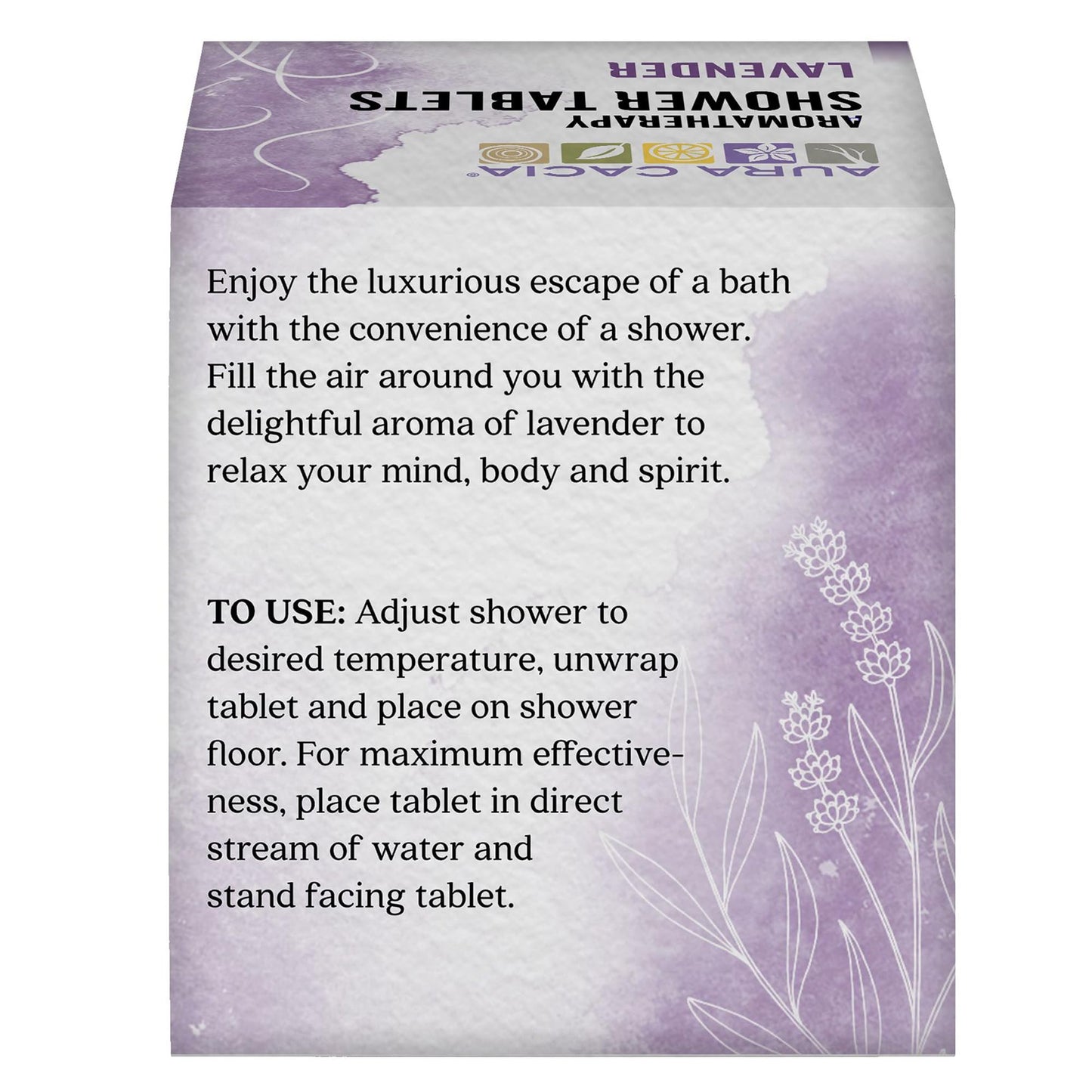 Aura Cacia Relaxing Lavender Aromatherapy Shower Tablets, Bath - 3 Count (Pack of 1) Beauty and Personal Care Aura Cacia