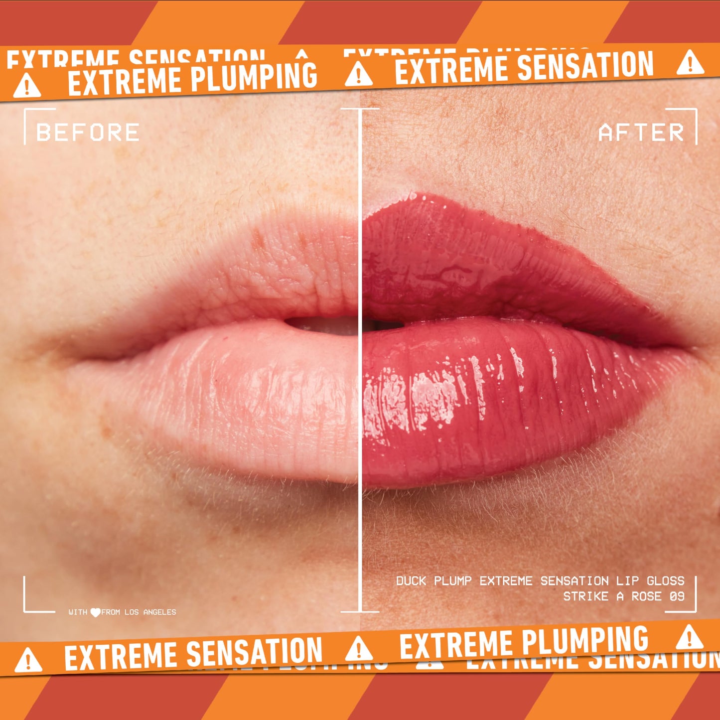 NYX PROFESSIONAL MAKEUP Duck Plump High Pigment Lip Gloss, Lip Plumper Gloss with Spicy Ginger - Strike A Rose Beauty & Personal Care NYX PROFESSIONAL MAKEUP