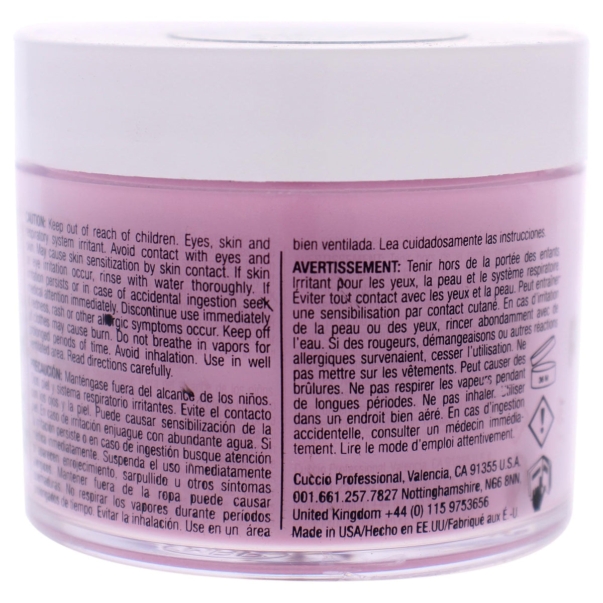 Cuccio Colour Powder Nail Polish - Lacquer For Manicure And Pedicure - Highly Pigmented Powder That Is Finely Milled - Durable Finish With A Flawless Beauty & Personal Care Cuccio