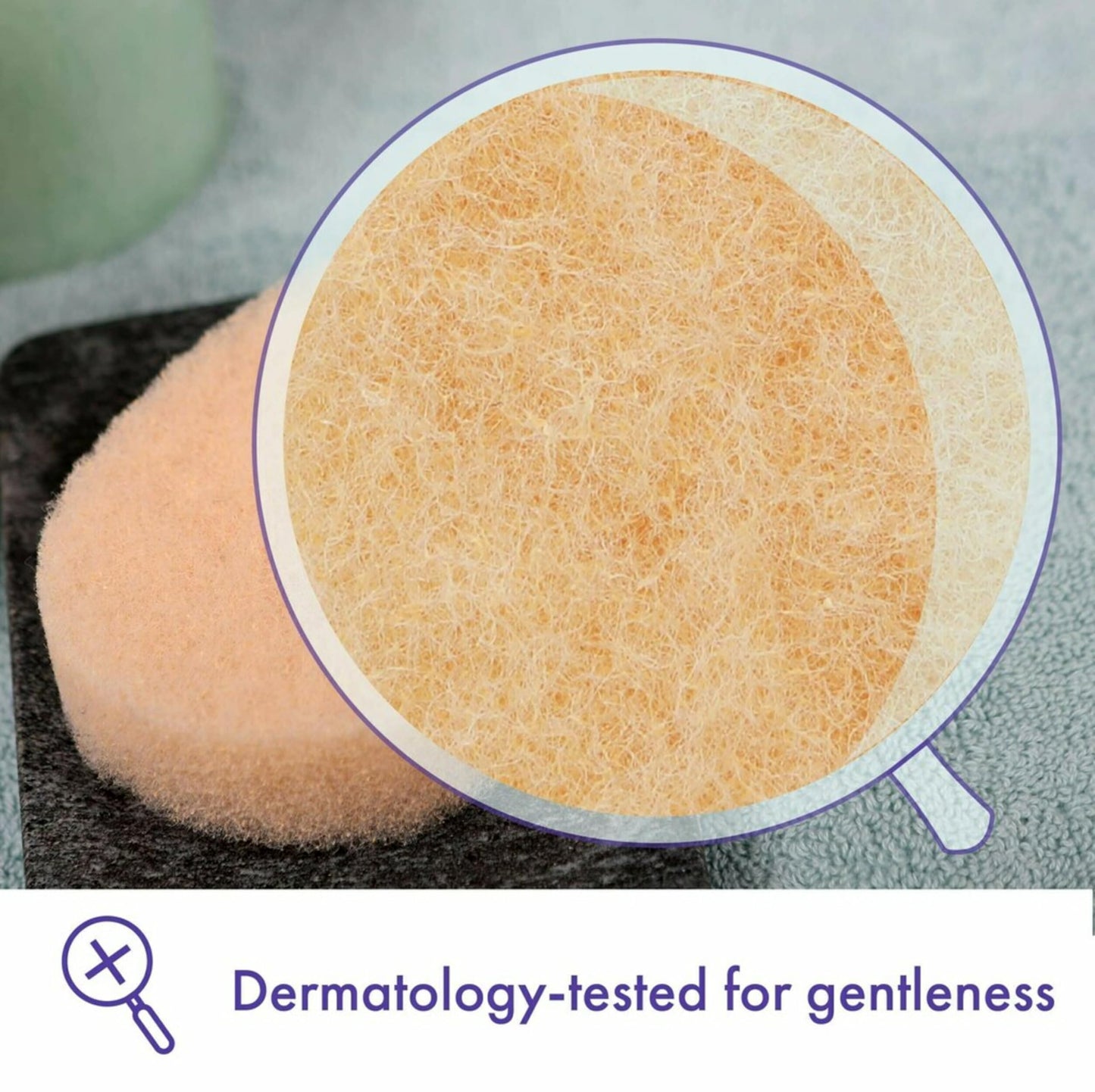Buf-Puf Gentle Facial Sponge, Dermatologist Developed, Removes Deep Down Dirt & Makeup That Causes Breakouts and Blackheads, Reusable, Exfoliating, 12 Beauty & Personal Care Buf-Puf