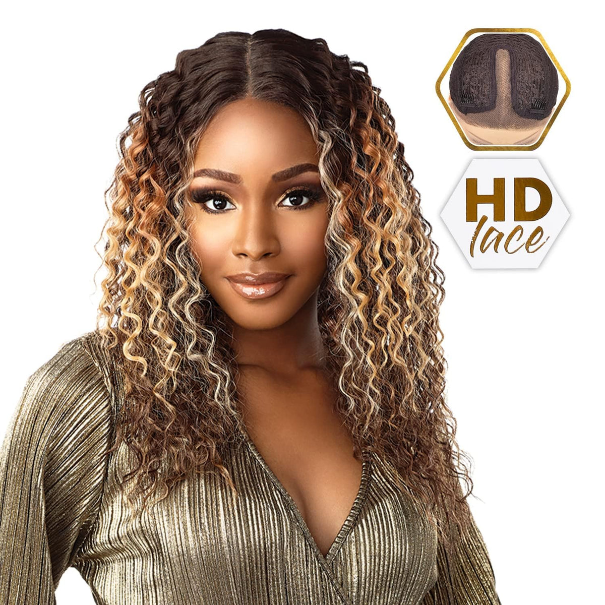 Sensationnel Butta LaceWig-Unit 19, BALAYAGEHAZELNUT