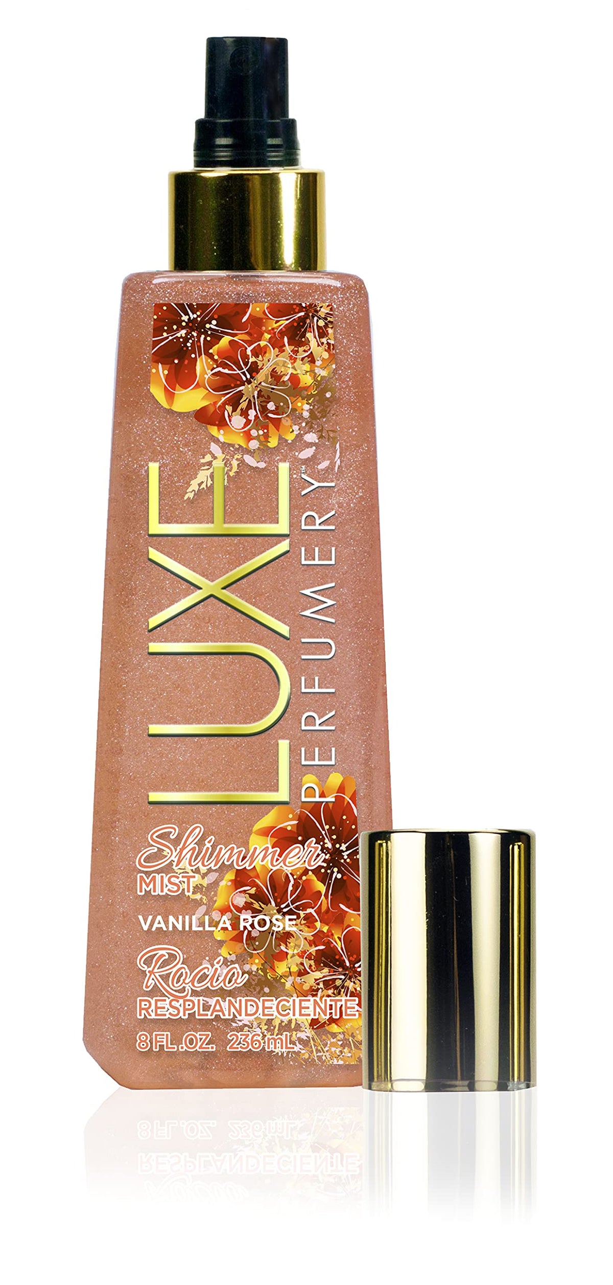 Luxe Perfumery Vanilla Rose Shimmer Mist, 236 mL Beauty & Personal Care Luxe Perfumery