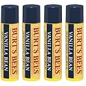 Burts Lip Balm Vanilla Be Size .15z Burts Lip Balm Vanilla Bean .15z, Pack of 4 Beauty & Personal Care Burt's Bees