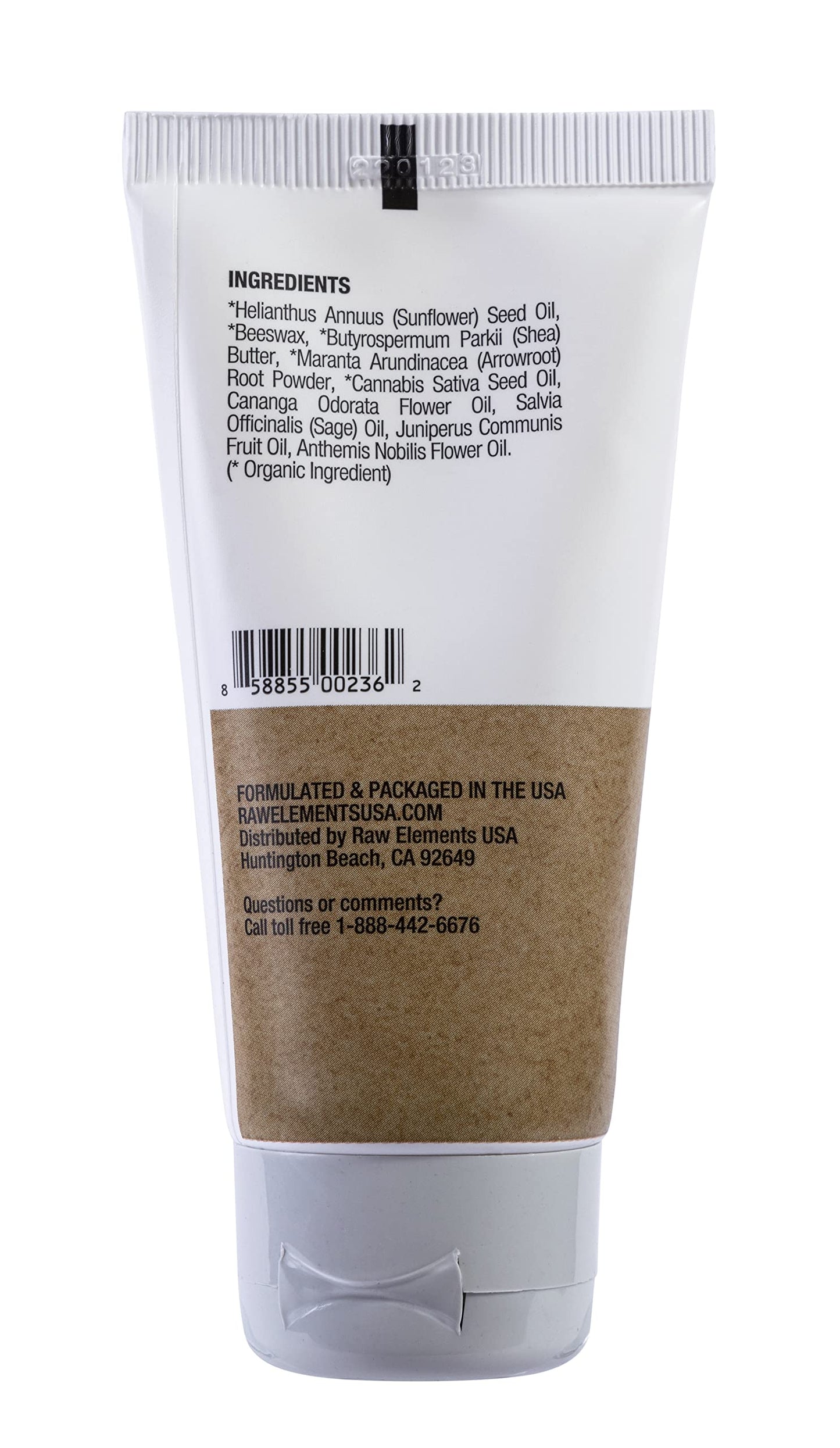 Raw Elements All Season Face + Body Skin Salve - Heal and Rejuvenate with Shea Butter, Hemp, and Chamomile in Bio-Resin Travel Size Body Lotion, 1.8 Beauty & Personal Care Raw Elements